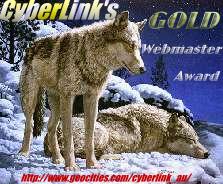 Cyberlinks Golden Webmaster Award