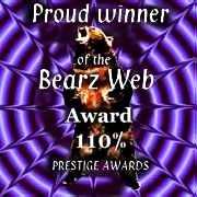 BearzWeb 110% Prestige Award
