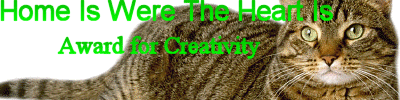Home Is Where the Heart Is Award for Creativity