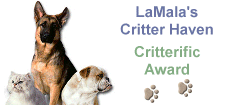 The Critterific Award