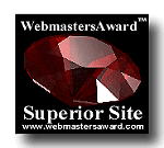 Webmaster's Superior Site Award